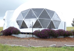 Moon - Self Catering Dome accommodation with private deck, BBQ and lawn