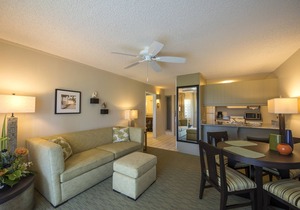 Mountain View Suite w/Balcony & Kitchen | Outdoor Pool | Steps from the Beach