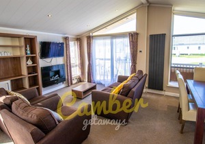 MP768 - Camber Sands Holiday Park - Huge Lodge - Small dog friendly - sleeps 8
