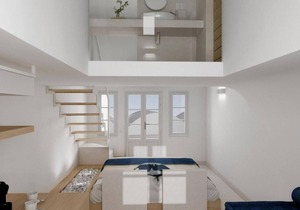 Muses Cycladic Suites - Two Level Compact Suite with Outdoor Hot tub & sea view