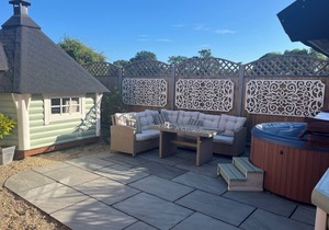 Nan's Cottage, a charming flint cottage in a Norfolk village