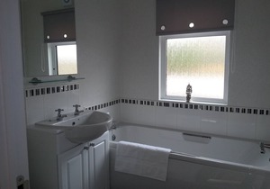 New double size lodge central Scotland. Near Gleneagles and Perth.