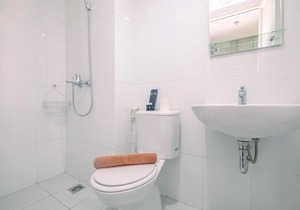 New Furnished Tamansari Mahogany Studio Apartment with Modern Style By Travelio