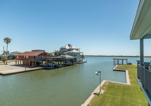 New listing! Stunning bayfront canal home w/ amazing views