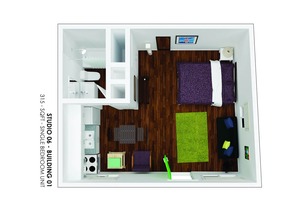 New Listing! Thrifty & functional studio near AUS and downtown