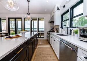 Newly Constructed Modern Farmhouse on Paw Paw Lake