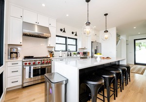 Newly Constructed Modern Farmhouse on Paw Paw Lake