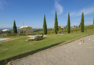 Nice apartment for 4 guests with pool, WIFI, TV, patio, panoramic view and parking