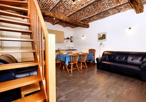 Nice apartments in a monumental square farm