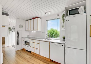 Nice home in Roslev with kitchen