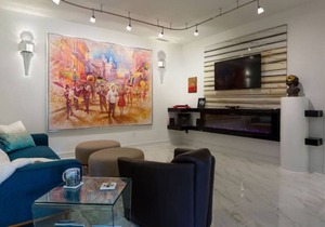 NOLA Suite Hot Tub Downtown Original Art