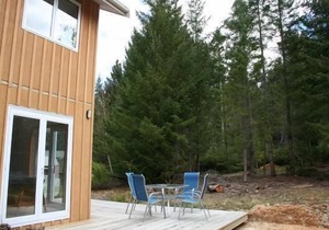 Nordic style new crib at Naseby forest