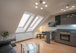 Nusle Attic Apartment