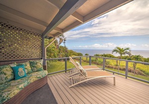 Ocean Bluff Home on Hamakua Coast - Hale Hamakua