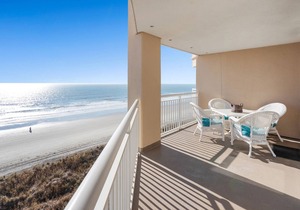 Oceanfront 2 bedroom condo w/beautiful views, workout room, pool, easy beach access