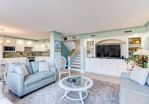Oceanfront | Beach Right Out the Back Door of this Updated Beach Walker Villa