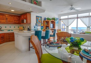 Oceanfront Condo with Artful Décor, Pool & Balconies