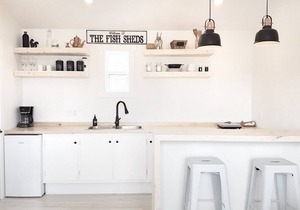 Oceanfront Cottages at the Edge of the World - The Fish Sheds- Uncle Mick's Shed