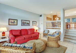 Oceanfront townhouse with updated kitchen Easy access to the beach; vehicles permitted on beach.