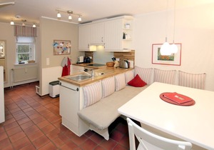 Ohl Dörp 22 Pastoratshof, Haus 3 - Ferienwohnung in Wrixum, mit 3- Zimmern auf 60m² im Reetdachhaus