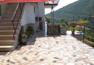 One bedroom apartment with terrace Mošćenička Draga, Opatija (A-18440-a)