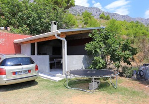 One bedroom apartment with balcony and sea view Lokva Rogoznica, Omiš (A-17645-c)