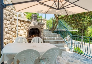 One bedroom apartment with terrace and sea view Mošćenička Draga, Opatija (A-7766-a)