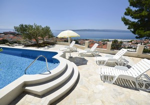 One bedroom apartment with terrace and sea view Baška Voda, Makarska (A-12442-a)