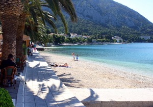 One bedroom apartment with balcony and sea view Gradac, Makarska (A-6724-a)