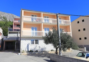 One bedroom apartment with terrace and sea view Stanići, Omiš (A-2818-e)