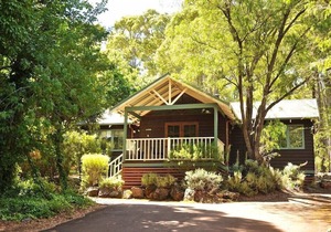 One Bedroom Chalet perfect for a couples getaway with a separate Bedroom and lounge area.