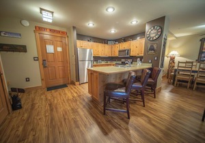 Open-Concept living Area, River Run Village