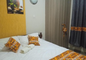 orange kitenge house