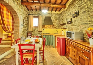 Orietta 1 - Vacation rental in country house with swimming pool near Siena, Tuscany