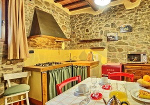 Orietta 1 - Vacation rental in country house with swimming pool near Siena, Tuscany