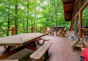 Our Greyt Escape - 711 Mountainside RoadnnOur Greyt Escape - Lake Access, Pet Friendly, Two Wood Stoves, Hot Tub