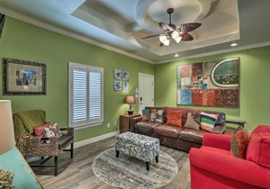 Pacifica Condo with Balcony, Walk To Beach!