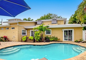 Pair of beach cottages with heated pool & convenient access Near the beach