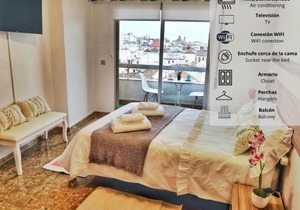 Panorama Córdoba Center, baño privado externo a la habitación