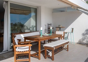 Panoramic Penthouse Satori in Ibiza, central position, with 4 bedrooms, 8 sleeps
