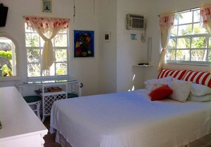 Paradise on miles of white sandy beach and turquoise sea, private and secure.