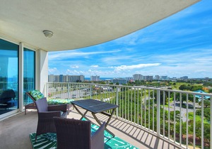🌊Partial Gulf View~Lagoon Pool~Balcony~FREE Shuttle2Bch~2BR Palms Resort 2916🌅