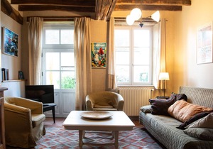 Peaceful Gîte for 6 near La Flèche Zoo with Garden, BBQ, and WiFi