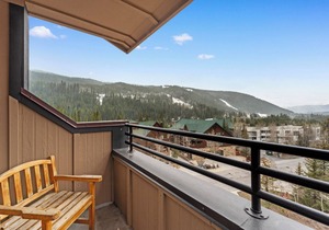 Penthouse Condo in River Run Village with Mountain Views from Private Balcony