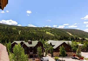 Penthouse Condo in River Run Village with Mountain Views from Private Balcony