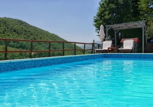 Pietramelina- Beautiful Stone Farmhouse with Pool in Quiet Valley Setting