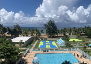 Playa Azul Luquillo Beachfront. Stunning Views!and Near to El Yunque Rainforest