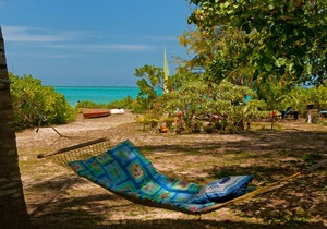 Pointe D'Esny feet in the water ib beautiful beach in Mauritius, quiet, wifi