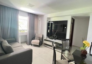 Prédio Solar do Atlântico, apt 204 - Apartamento lateral em Tambaú