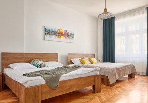 Prague Days - Spacious 3BDR Apartment - Trendy Neighbourhood